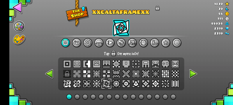 Geometry Dash - Unlock All Icons — All Icons