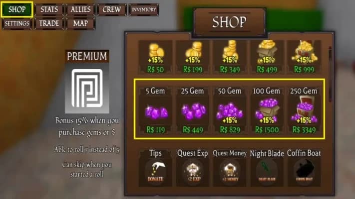 King Legacy (Roblox) - Free Gems — 10K Free Gems