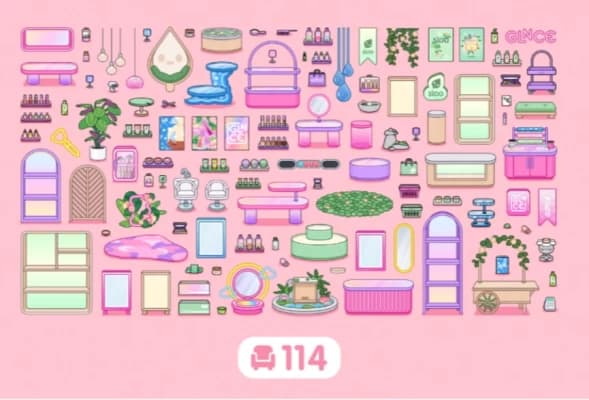 Toca Life World - All Furniture — All Furniture