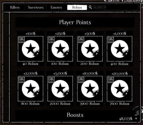 Forsaken (Roblox) - $100,000 Free Player Points — 100,000$ Money
