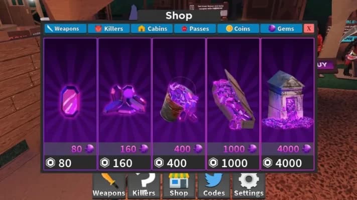 Survive the Killer - 10,000 Free Gems — 10,000 Free Gems