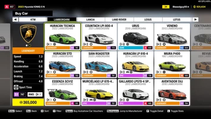 Forza Horizon 6 - Unlock All Cars — All Cars