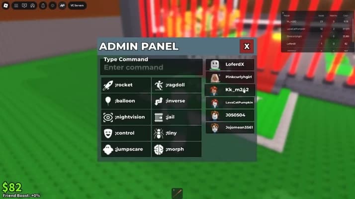 Steal a Brainrot (Roblox) - Admin Commands — Admin Commands