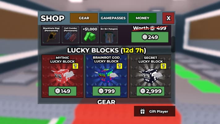 Steal a Brainrot (Roblox) - 100 Secret Lucky Blocks — 100 Secret Blocks