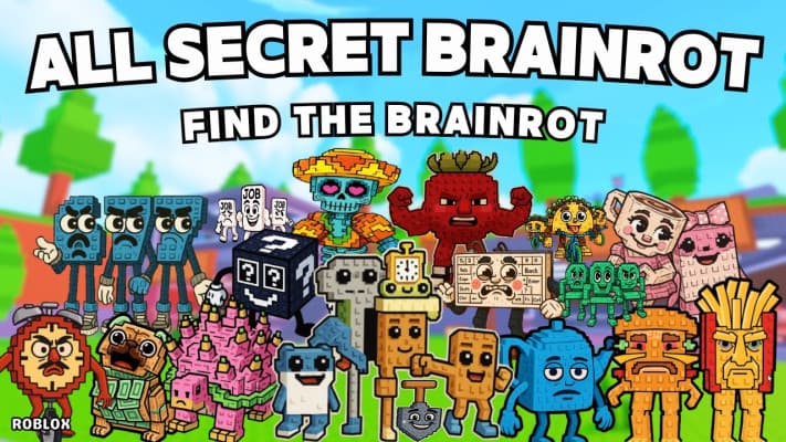 Find the Brainrot (Roblox) - Get All Brainrots — All Brainrots