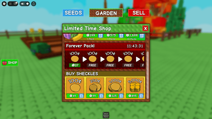 Grow a Garden (Roblox) - 100M Free Money — 100M Free Money