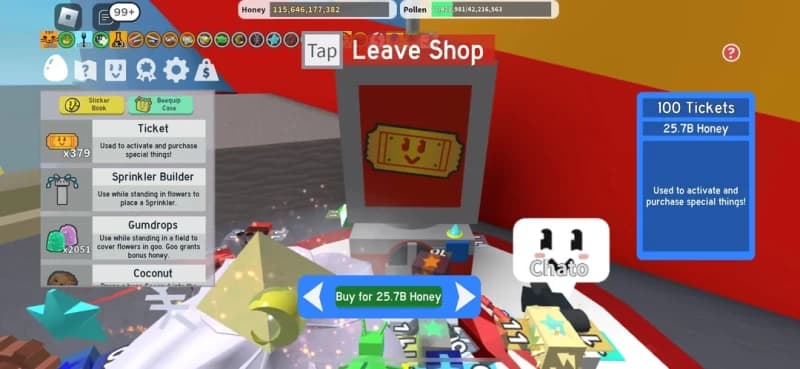 Bee Swarm Simulator - 10,000 Free Tickets — 10,000 Free Tickets