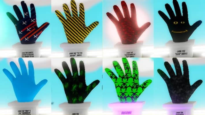 Slap Battles (Roblox) - Unlock All Badge Gloves — Badge Gloves
